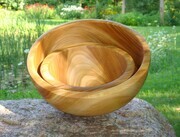 First set of nested bowls - American Elm