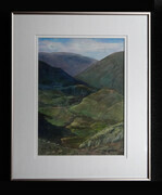 D: Daisy Kurp - Landscape of Northern England, Watercolour